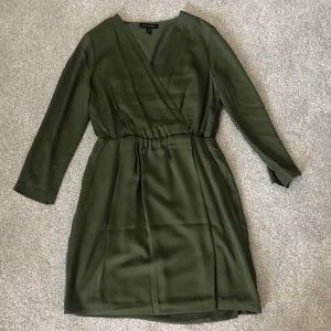 Banana Republic Green crossover dress